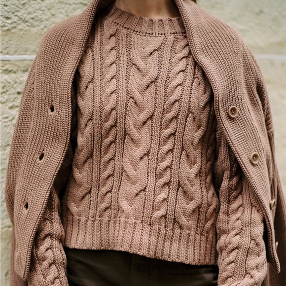 OZMA Sweaters - Ozma Patti Cable Crew